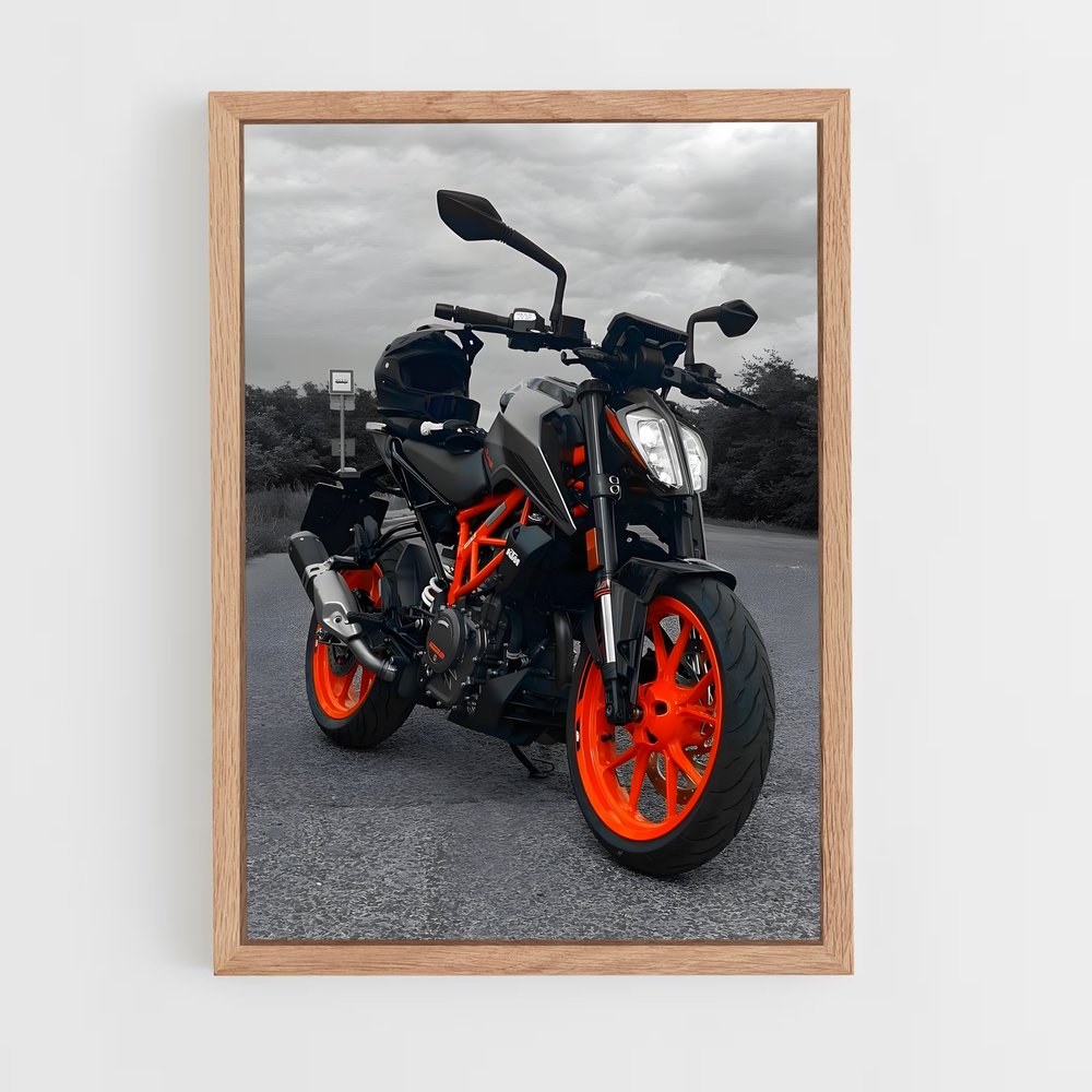 Poster grand duc – affiche KTM Moto (vue 4)